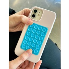 Beronika Silikon Vakumlu Telefon Tutucu, Cep Telefonu Için Silikon Yapışkanlı, Kaymaz Vantuz Telefon Tutucu