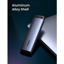 M.2 Sata Ngff SSD USB 3.1 5 Gbps Type-C Gen1 B-Key M+B Key Disk Kutusu - Uzay Grisi