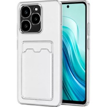 Tbl Dekor Newface Realme C61 Kılıf Kart Şeffaf Silikon - Şeffaf