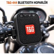 Multizone TG-444 Kablosuz Bluetooth Hoparlör Taşınabilir Outdoor Speaker Tws Suya Dayanıklı Bisiklet Kamp Hoparlörü Fm Radyo USB Tf Kart