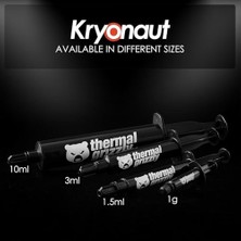 Thermal Grizzly - Kryonaut Termal Macun - Bilgisayar ve Konsollardaki Tüm Işlemcileri, Grafik Kartlarını ve Isı Alıcıları Soğutmak Için (1 Gram)