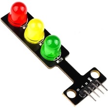 Rodevino Arduino LED Trafik Işığı Modülü 3.3V-5V Kırmızı Sarı Yeşil