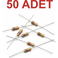 Rodevino 50 Adet 10K Direnç 10 Kω 1/4W Rezistor Elektronik Devre Direnci