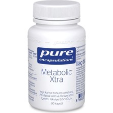 Pure Encapsulations Metabolic Xtra With Green Coffee Extract 60 Kapsül - Dezenfektan Hediyeli (%72 Alkol)