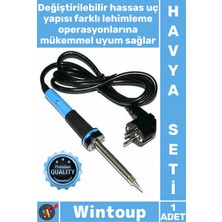 Wintoup #havya Profesyonel Hızlı Isınan Ergonomik Tasarım Kaliteli Şık Sağlam Hassas Lehim Kalem Havya 40 W