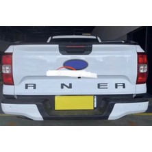 TMZ Garage Ford Ranger T9 Bagaj Kapak Logo Harf Kabartma Plastik Mat Siyah