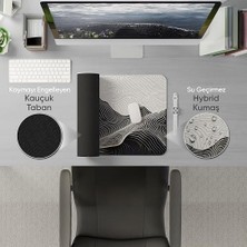 90X40 cm Xxl Gaming Mouse Pad [high Density Hybrid Kumaş]  [yüksek Çözünürlüklü Baskı] Fare Altlığı Oyuncu Mousepad (Mountain Izohips)