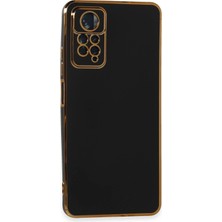 Uray Store Xiaomi Redmi Note 11 Pro Kılıf Volet Silikon - Siyah