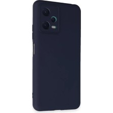 Newface Xiaomi Redmi Note 12 5g Kılıf Nano Içi Kadife Silikon - Lacivert