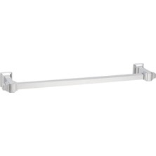 System Banyo Aksesuarları Kubıc Duvara Montajlı Uzun Havluluk Krom 32 cm