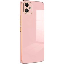 Newface Samsung Galaxy A05 Kılıf Volet Silikon - Pembe