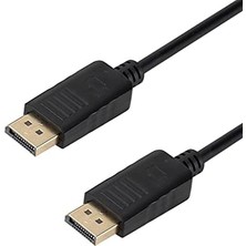 4316 Displayport To Displayport Görüntü Monitör Bağlantı Kablosu, Siyah
