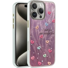 Uray Store Apple iPhone 16 Pro Kılıf Blade Aynalı Desenli Kapak - Desen 8