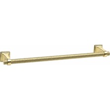 System Banyo Aksesuarları Sparklıne Duvara Montajlı Uzun Havluluk Gold 32 cm