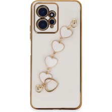 Uray Store Xiaomi Redmi Note 12 4g Kılıf Esila Silikon - Beyaz