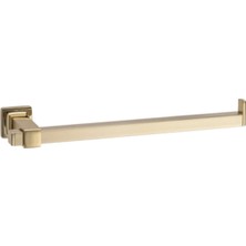 System Banyo Aksesuarları Q-Lıne Duvara Montajlı Halka Havluluk Gold