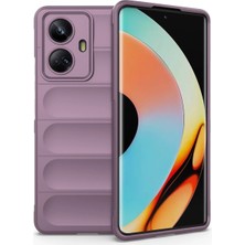 Uray Store Realme 10 Pro 5g Kılıf Optimum Silikon - Mor