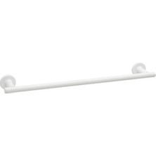 System Banyo Aksesuarları Hoop Duvare Monte Uzun Havluluk Beyaz 45 cm