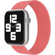 Newface Apple Watch 42MM Ayarlı Solo Silikon Kordon - Pembe