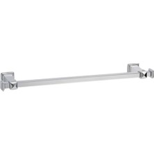 System Banyo Aksesuarları Dorık Duvara Montajlı Uzun Havluluk Krom 45 cm