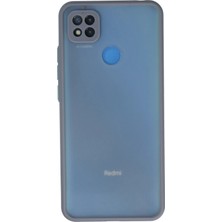 Uray Store Xiaomi Redmi 9c Kılıf Montreal Silikon Kapak - Gri