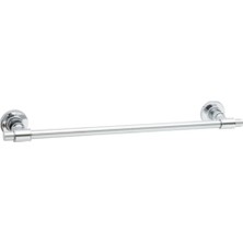 System Banyo Aksesuarları Ikon Duvara Montajlı Uzun Havluluk Krom 45 cm
