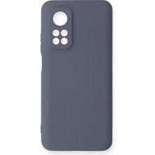 Uray Store Xiaomi Mi 10T Kılıf Nano Içi Kadife Silikon - Gri