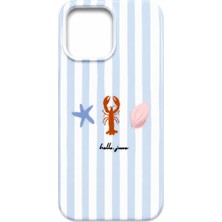 Qaap iPhone 14 Pro Max Desenli Silikon Kılıf