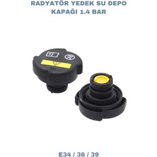 Yerli Radyatör Yedek Su Depo Kapağı 1.4 Bar Bmw E34,36,39, 320 I, 318 I, 325I, 320D,316 I, 318 D