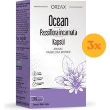 Ocean Passiflora 30 Kapsül - 3 Adet (Toplam 90 Kapsül)