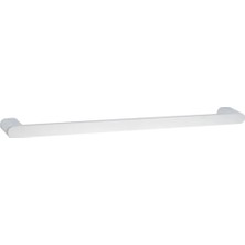 System Banyo Aksesuarları Ovalın Duvara Montajlı Uzun Havluluk Krom 60 cm