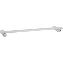 System Banyo Aksesuarları Pıvot Duvara Montajlı Uzun Havluluk Krom 32 cm