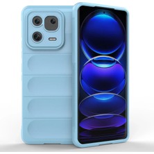 Uray Store Xiaomi Mi 13 Pro Kılıf Optimum Silikon - Sky Blue