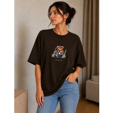 Oversize Tişört Baskılı Custom Club