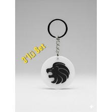 Burç Anahtarlık - Aslan Burcu-3'lü