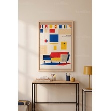Tontilika Modern Minimalizm 1. Kalite Ahşap Çerçeveli Tablo