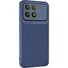 TeknoKapsül Newface Xiaomi Poco F8 Pro Auto Focus Karbon Kapak - Lacivert