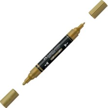 Faber Castell Multimark Akrilik Markör  Kalem Gold