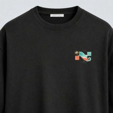 Noctilupus Official Noctilupus Sunset Service Oversize Unisex Baskılı T Shirt