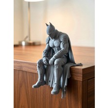 Storm 3D Kitaplık Süsü - Masa Dekorasyonu - Gamer Dekorasyon- Batman