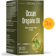Ocean Oregano Oil 30 Kapsül - 3 Adet (Toplam 90 Kapsül)