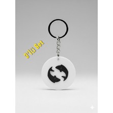 Burç Anahtarlık -Balık Burcu-3'lü