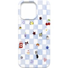 Qaap iPhone 14 Pro Max Desenli Silikon Kılıf