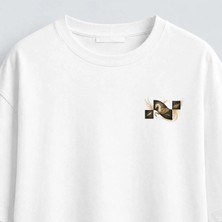 Noctilupus Official Noctilupus Pegasus Glow Oversize Unisex Baskılı T Shirt
