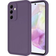 TeknoKapsül Newface Samsung Galaxy A16 5g Kılıf Viera Silikon - Mürdüm