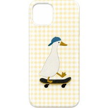 Qaap Iphone 13 14 Desenli Silikon Kılıf