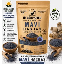 Öz Güneydoğu Baharat Mavi Haşhaş 100 gr | %100 Doğal, Taze ve Katkısız Haşhaş Tohumu (Böreklik & Pastalık)