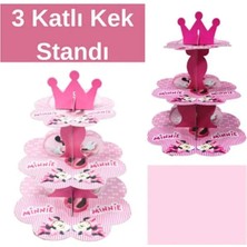 Umamiçe Minnie Mouse Temalı Kek Standı