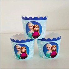 Umamiçe Frozen Elsa Temalı - Cupcake Kalıbı - 25'li Kek Kapsülü