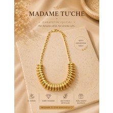 Madame Tu'che Altın Renk Kolye Xpng